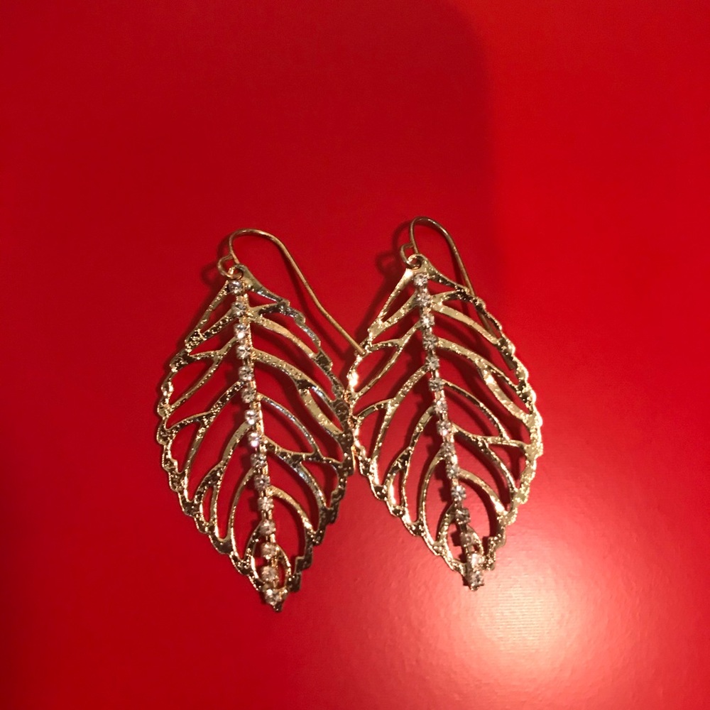 Gold Leaf earrings